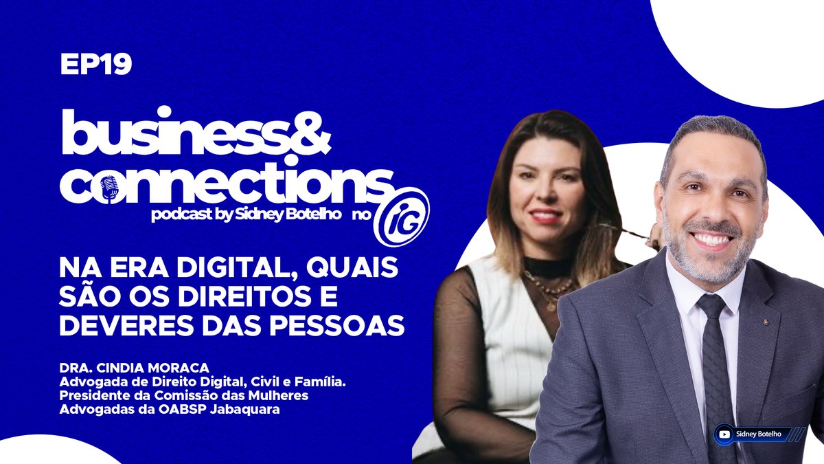 Cíndia Moraca é a convidada do Business & Connections Cíndia Moraca é a convidada do Business & Connections
