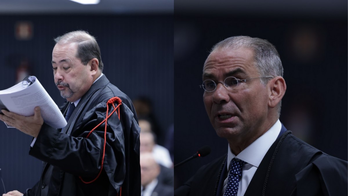 Celso Vilardi (esquerda), advogado de Bolsonaro; e José Luis Oliveira Lima (direita), advogado de Braga Netto Celso Vilardi (esquerda), advogado de Bolsonaro; e José Luis Oliveira Lima (direita), advogado de Braga Netto