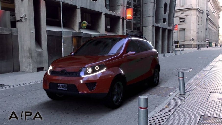 El SUV A!PA es uno de los modelos conceptuales que aparecen en el sitio web de Bravo Motors