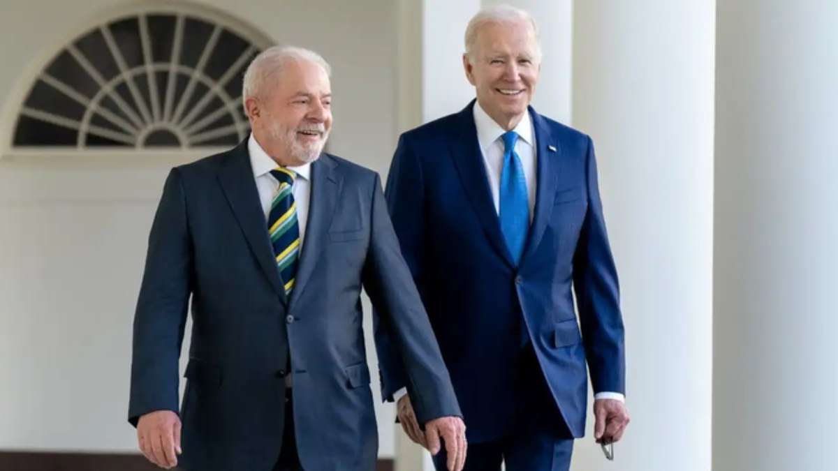 Biden apoiou Lula durante os ataques de 8 de janeiro