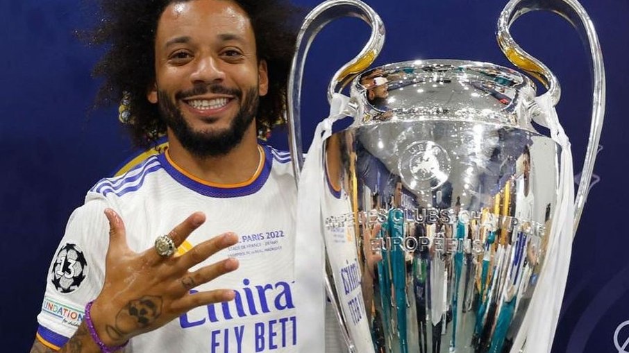 Marcelo deixou o Real Madrid após o término da temporada 2021/22