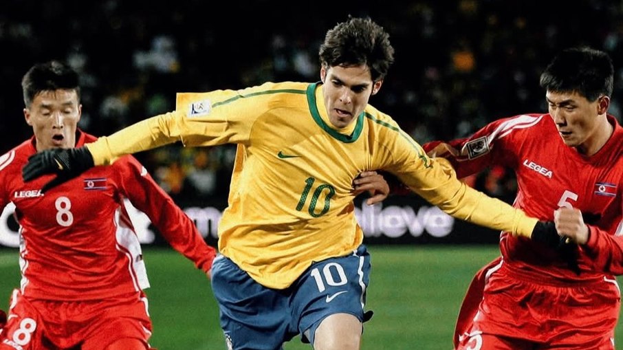 Coreia do Norte foi a primeira adversária do Brasil na Copa de 2010