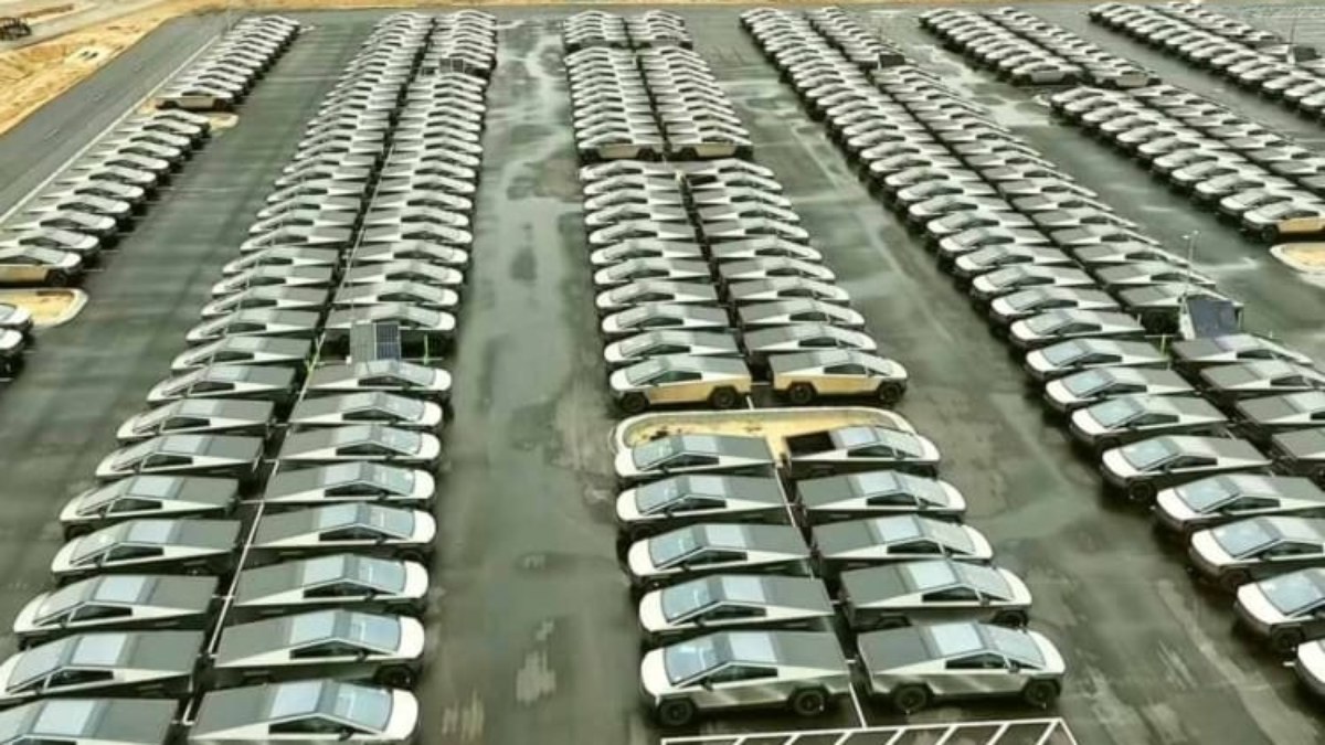 Estacionamento em Detroit, EUA Estacionamento em Detroit, EUA