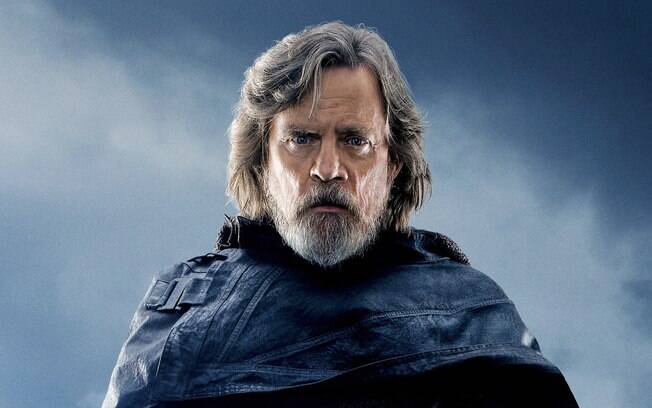 Mark Hamill como Luke Skywalker ao longo dos anos