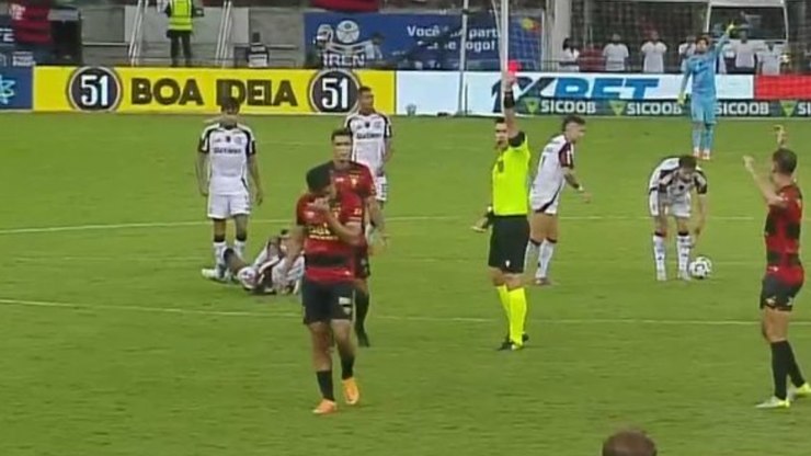 Sport x Flamengo: como foram as expulsões de jogadores do Leão