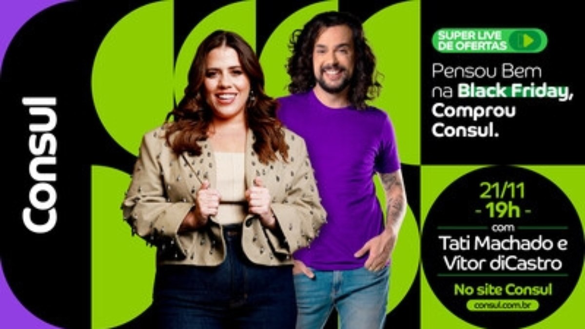 Black Friday: Consul anuncia live commerce