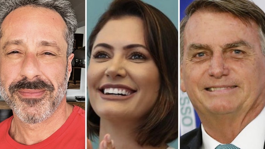 Otávio Martins, Michelle Bolsonaro e Jair Bolsonaro