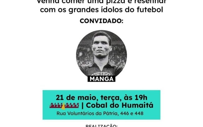 Manga tem presença confirmada no Museu da Pelada