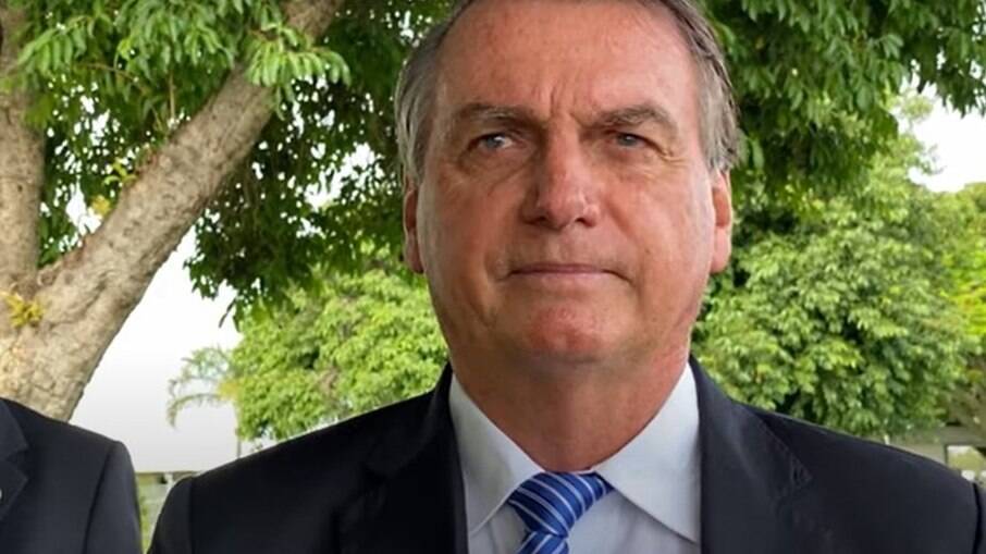  O presidente Jair Bolsonaro
