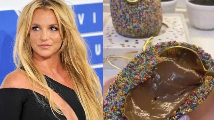 Britney mostrou Ovos de Páscoa de confeitaria de Rondônia