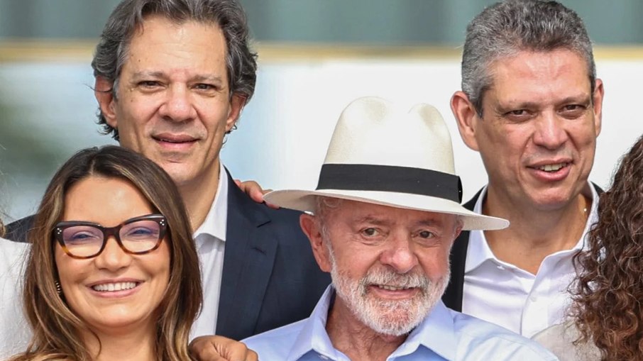 Haddad, Janja e Lula Haddad, Janja e Lula