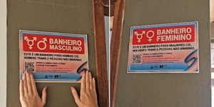 UFDPar atualiza banheiros em ação pelo Dia da Visibilidade Trans