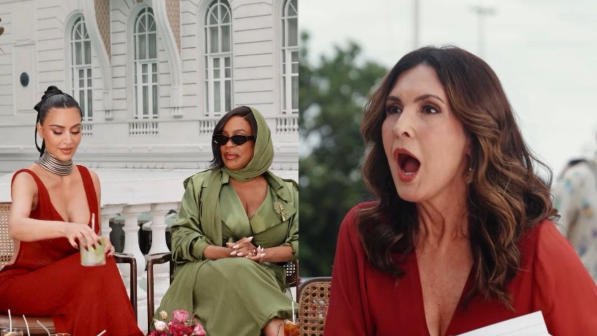 Fátima revive era de ouro do Encontro e entrevista Kim Kardashian
