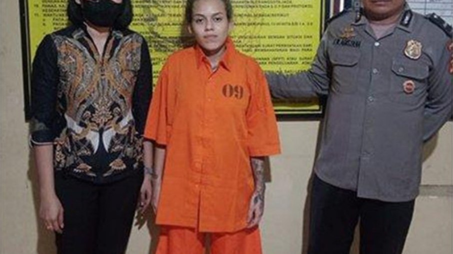 A brasileira Manuela Vitória de Araújo Farias foi condenada a 11 anos de prisão pelo tribunal da Indonésia 