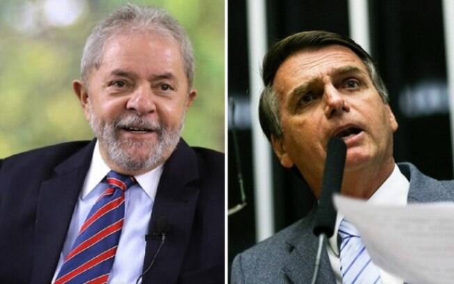 Líderes nas pesquisa eleitoral feita pelo Datafolha, Lula e Bolsonaro não tomaram multa por campanha antecipada