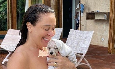 Claudia Raia revela morte de cachorro Sushi