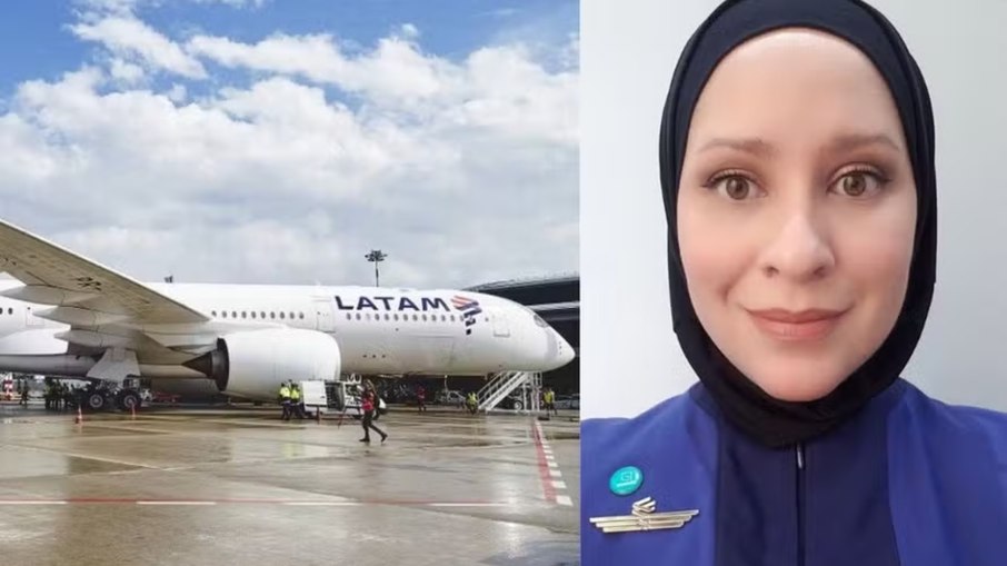 Comissária conquista direito de usar hijab em voos Comissária conquista direito de usar hijab em voos