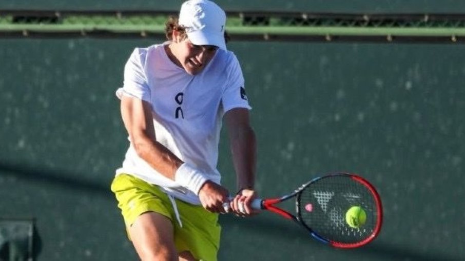 João Fonseca em ação