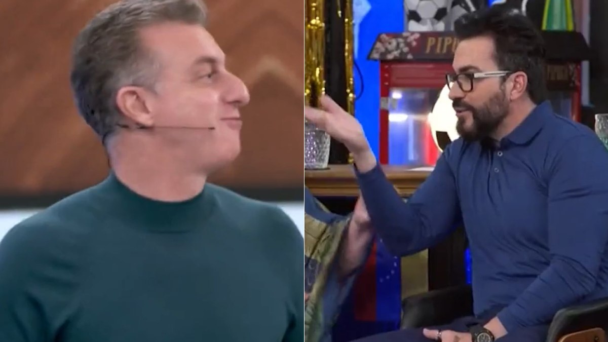 Luciano Huck repreendeu Padre Fábio de Melo ao vivo na Globo