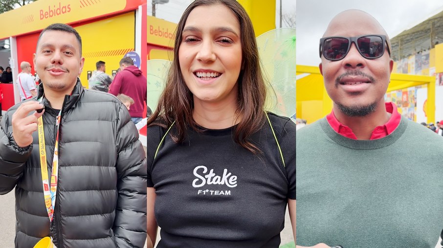 Bruno Souza, Olinda Barbosa e Nicolas Santos opinam sobre o que esperam da corrida de hoje em Interlagos Bruno Souza, Olinda Barbosa e Nicolas Santos opinam sobre o que esperam da corrida de hoje em Interlagos