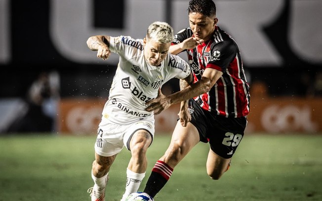 Em jogo morno, Santos e São Paulo empatam sem gols na Vila