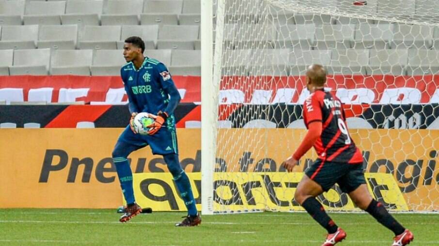 Hugo Souza é cria da base do Flamengo