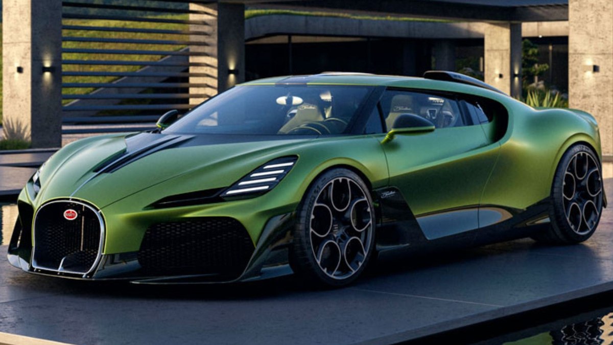 Bugatti lança Brouillard, hipercarro único com 1.600 cv