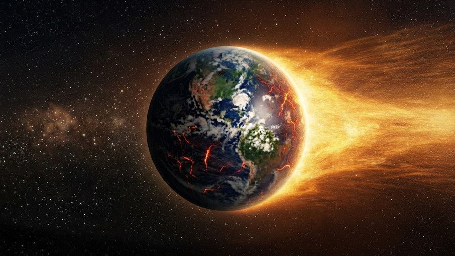 Vida na Terra seria destruída pelos raios solares sem o campo magnético pleno