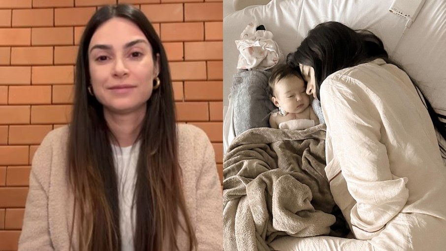 Filha de 2 meses de Thaila Ayala e Renato Góes passa por cirurgia no coração