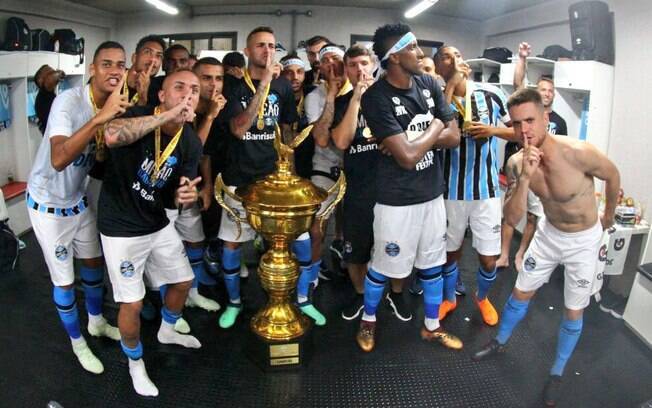 O Grêmio venceu o Brasil de Pelotas e conquistou o Gaúcho de 2018
