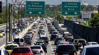 A matemática dos engarrafamentos nas férias