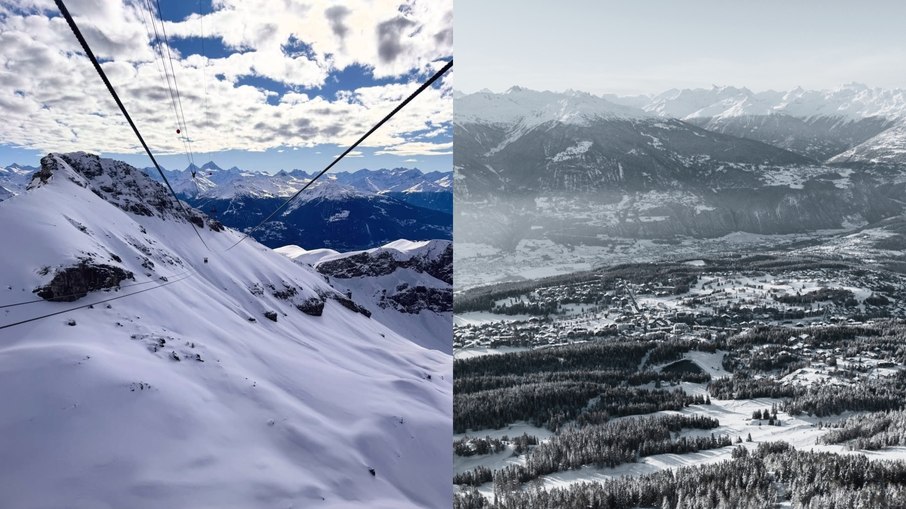 Estação de esqui de Crans Montana (Sui)