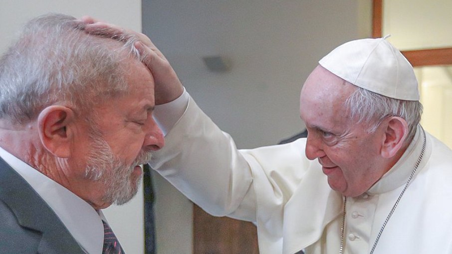 Papa Francisco e o presidente Lula