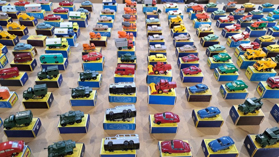 Iniciada na década de 1970, grande coleção de miniaturas de carros da Matchbox vai à leilão no próximo dia 30