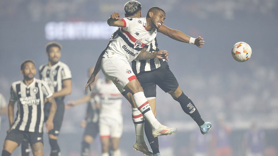 São Paulo x Botafogo se enfrentaram pelas quartas da Libertadores