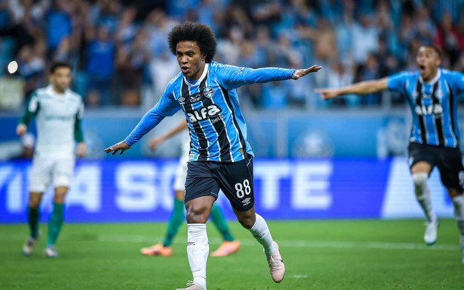 Willian não joga mais pelo Grêmio