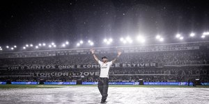 Santos: Galvão Bueno manda recado para Neymar após reestreia