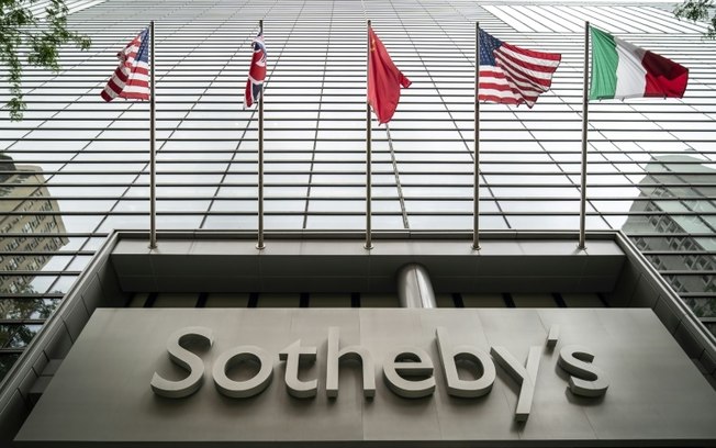 Sede da casa de leilões Sotheby's em Nova York, em 17 de junho de 2019