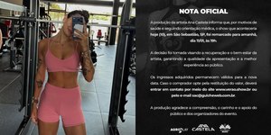 Ana Castela cancela show por motivo de saúde, mas gera polêmica