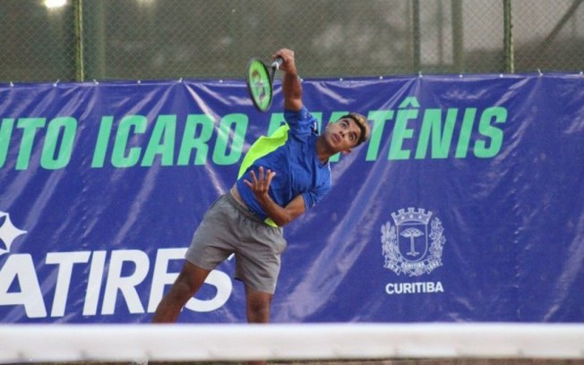 Mateus Lima e Rafael Sabio fazem final paranaense no torneio internacional juvenil em Curitiba (PR)