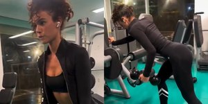 Personal mostra treino de Bruna Marquezine: 'Disciplina'