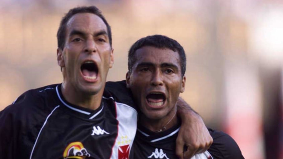 Ex-jogadores do Vasco, Romário e Edmundo trocara farpas recentemente