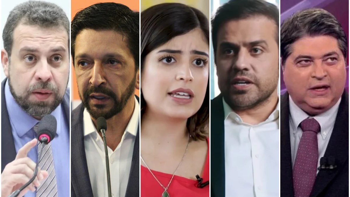 Boulos, Nunes, Tabata, Marçal e Datena são candidatos à prefeitura da capital paulista