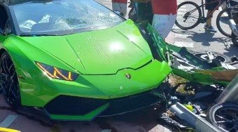 Rolex roubado de motorista de Lamborghini é devolvido