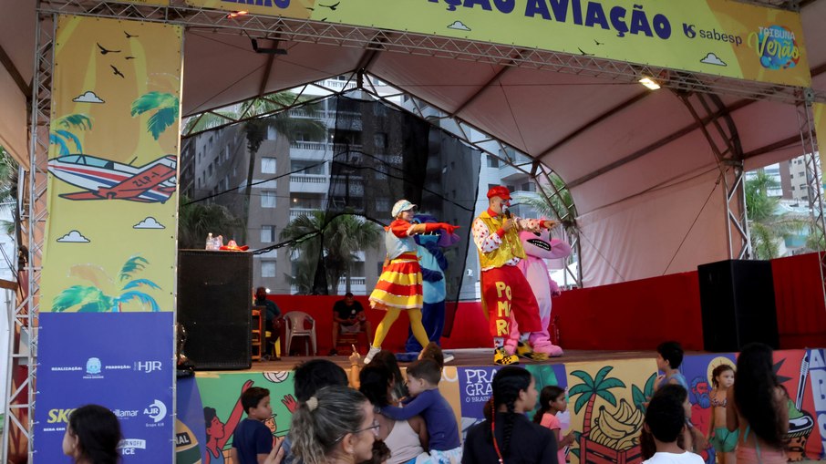 Atividades Infantis nas Arenas Gratuitas de Praia Grande (SP)