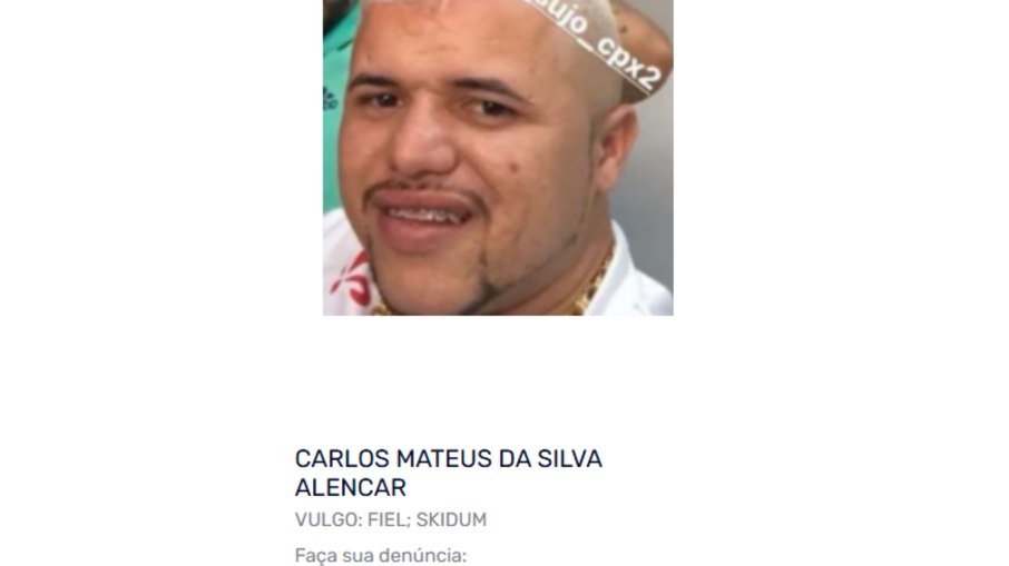 Carlos Mateus da Silva Alencar (conhecido como Fiel)