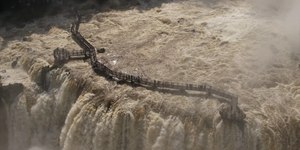 Passarelas das Cataratas do Iguaçu são fechadas para visitação