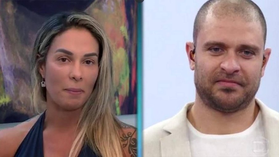 Diogo Nogueira e a ex-mulher, Milena