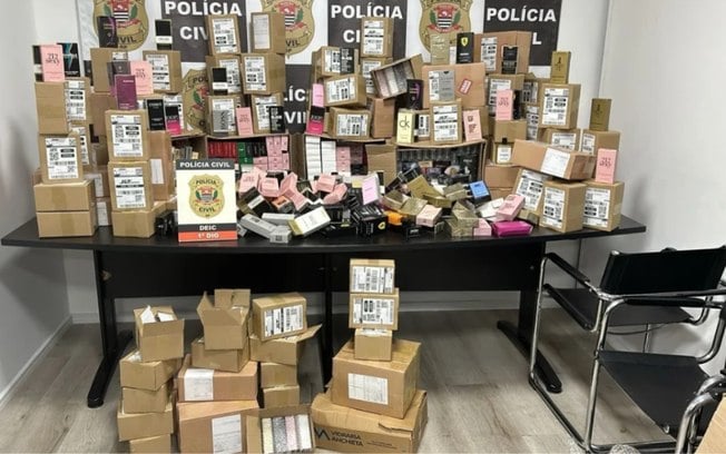 Fábrica de perfumes falsificados é desativada em São Paulo