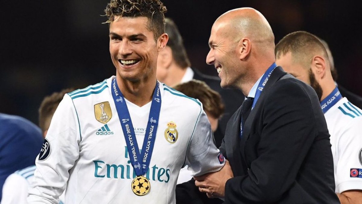 Cristiano Ronaldo e Zidane podem se reencontrar no Al Nassr